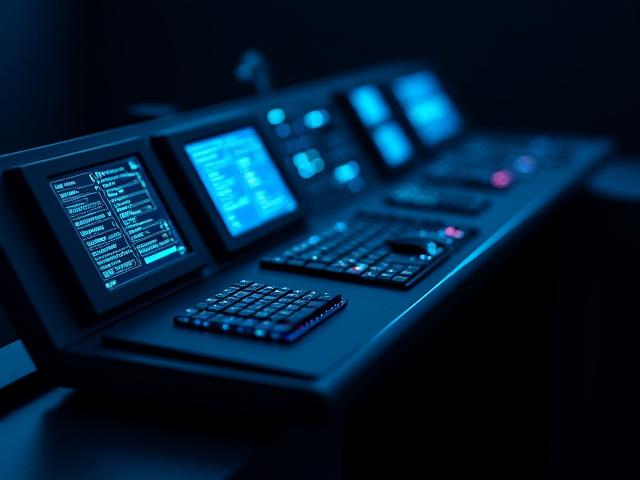 Advanced interactive control console prop for Roblox environments